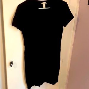 SALE | H&M black fitted tee shirt dress, NWOT